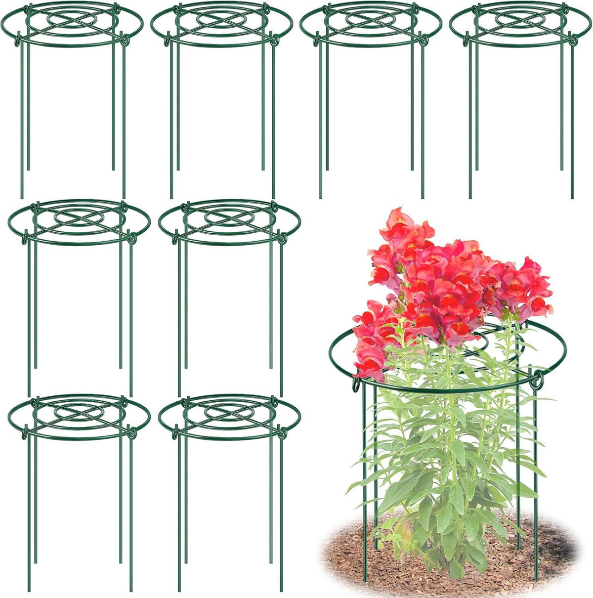 Peony Cages and Supports, Plant Supports for Outdoor Plants