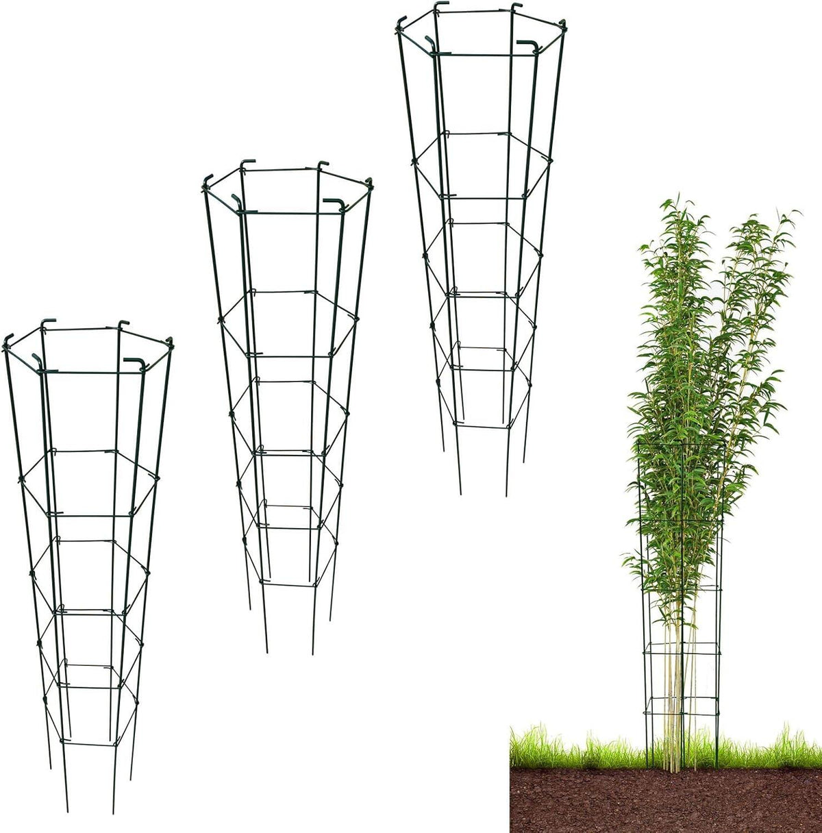Climbing Plant Support Tower Vegetable Stake Trellis