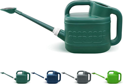 Plant Water Can with Removable Long Spout and Stainless Steel Sprinkler Head