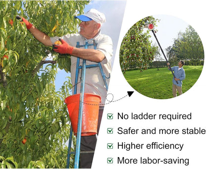 Fruit Picker Pole with Basket