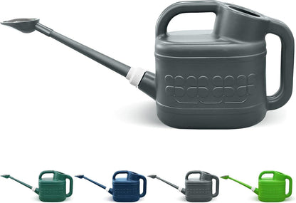 Plant Water Can with Removable Long Spout and Stainless Steel Sprinkler Head