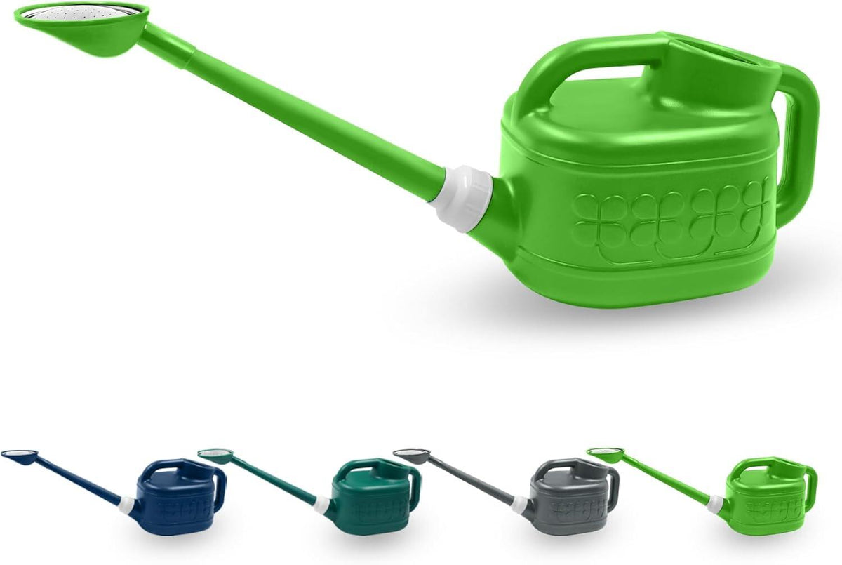 Plant Water Can with Removable Long Spout and Stainless Steel Sprinkler Head