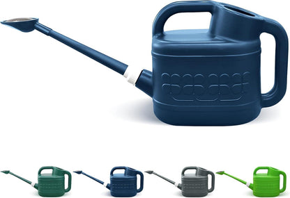 Plant Water Can with Removable Long Spout and Stainless Steel Sprinkler Head