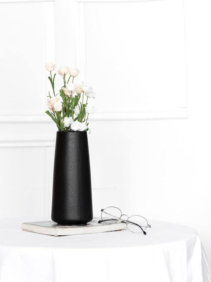 White Ceramic Flower vase, Vases for Pampas Grass