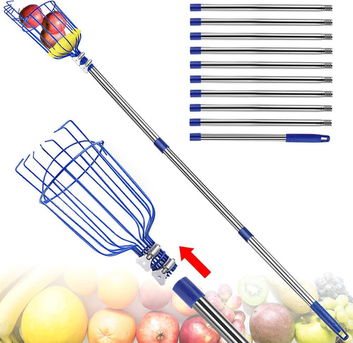 Fruit Picker Pole Adjustable Fruits Picker Tool